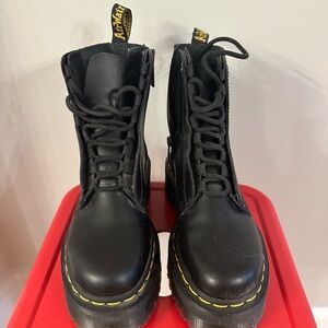 Dr. Martens Black Leather Boots- size 5.5/6 new